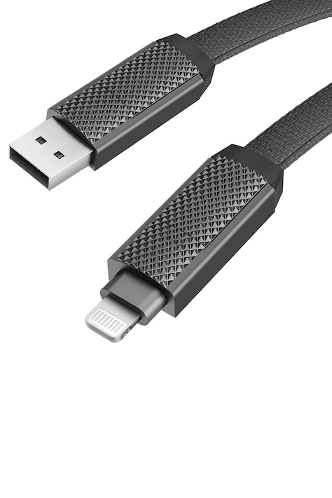 Bazic kabel do ładowania 4w1 (USB-A, USB-C, USB-C i Lightning) 1 m kolor czarny CBL-GC4N1-BLK100