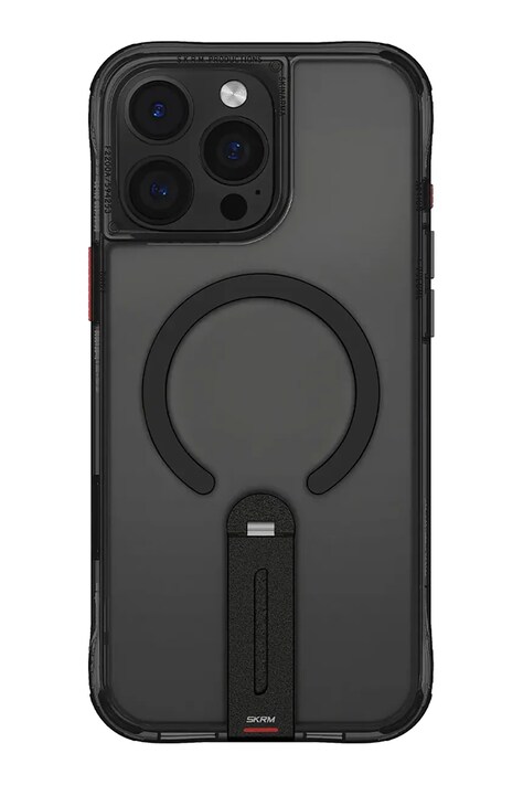 Skinarma etui na telefon z wbudowanym pierścieniem magnetycznym Helix iPhone 16 Pro kolor czarny SK-IP16PRO-HELIX-BLK