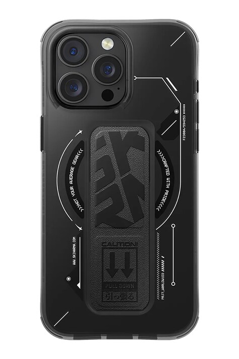 Skinarma etui na telefon z wbudowanym pierścieniem magnetycznym iPhone 16 Pro kolor czarny SK-2024IPP63-HELIO-BLK