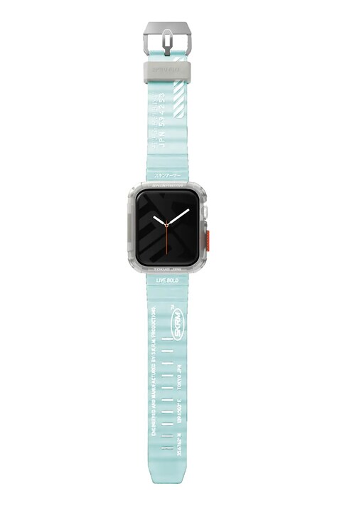 Skinarma pasek do apple watch Shokku /44/42 mm kolor turkusowy SK-SHOKKU-LBLUE45