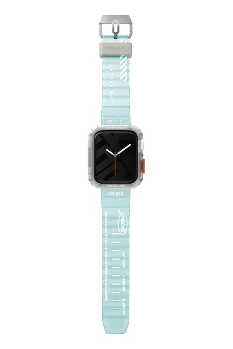 Skinarma pasek do apple watch Shokku /44/42 mm kolor turkusowy SK-SHOKKU-LBLUE45