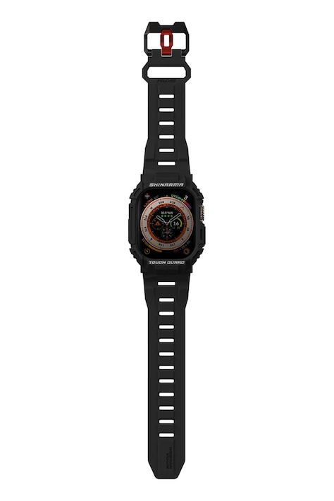 Skinarma obudowa i pasek do apple watch Mecha 2in1 49 mm kolor czarny SK-WS-MECHA-BLK49