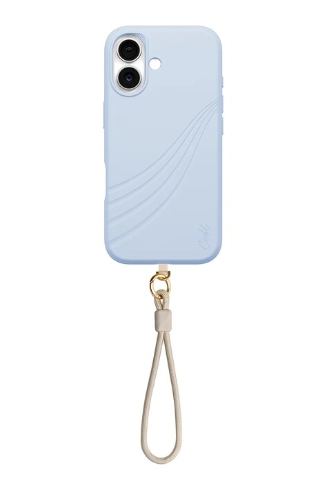 UNIQ etui na telefon z wbudowanym pierścieniem magnetycznym iPhone 17 kolor niebieski UNIQ-IP6.3(2025)-SERMDBLU