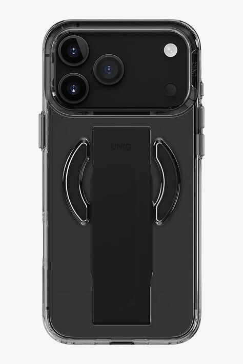 UNIQ etui na telefon z wbudowanym pierścieniem magnetycznym iPhone 17 Pro Max kolor czarny UNIQ-IP6.9P(2025)-HELAMVSMK