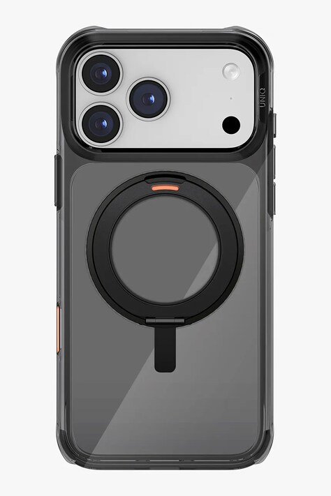 UNIQ etui na telefon z wbudowanym pierścieniem magnetycznym iPhone 17 Pro Max kolor czarny UNIQ-IP6.9P(2025)-SWVCBLK