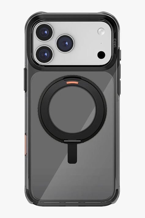 UNIQ etui na telefon z wbudowanym pierścieniem magnetycznym iPhone 17 Pro Max kolor czarny UNIQ-IP6.9P(2025)-SWVCBLK