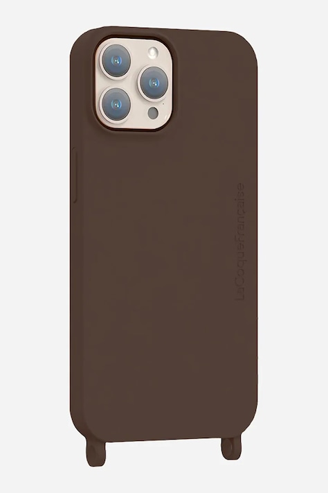 LaCoqueFrançaise etui na telefon Iphone 16 pro max brązowe LE319227