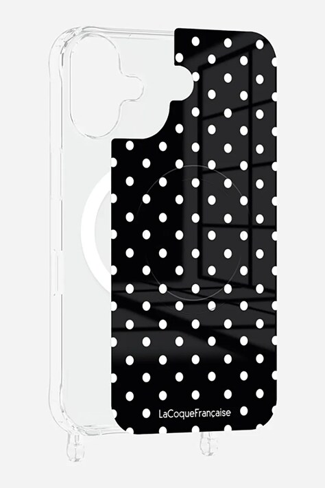 LaCoqueFrançaise nakładka magnetyczna na etui Iphone 16 czarny LE324918
