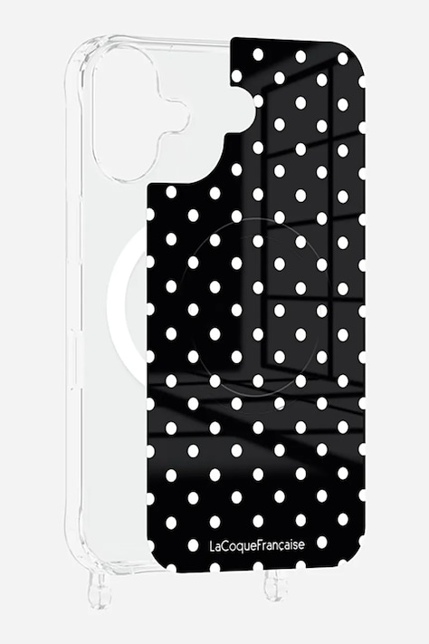 LaCoqueFrançaise nakładka magnetyczna na etui Iphone 16 czarny LE324918