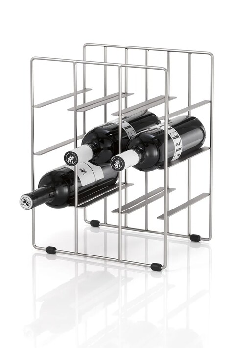 Blomus stojak na wino Pilare 38 cm kolor szary
