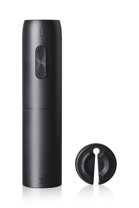 Vacu Vin elektryczny otwieracz do butelek Electric Wine Opener 20 x 4,3 x 4,3 cm kolor czarny