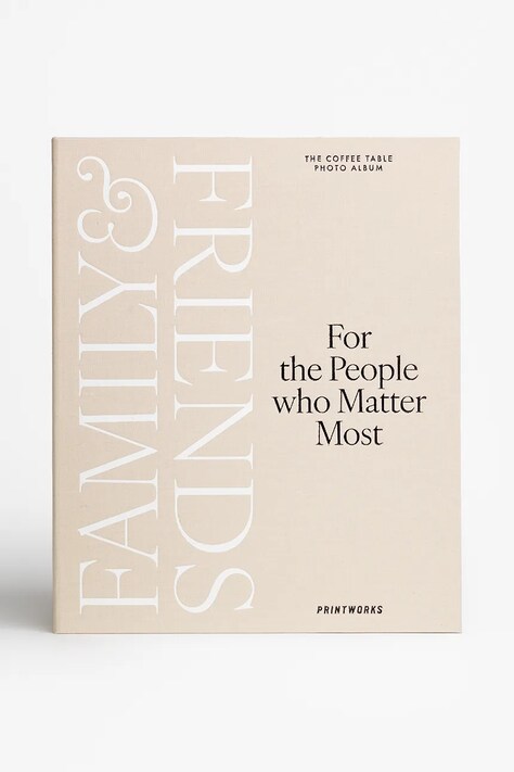 Фотоалбум Printworks Family and Friends в бежово