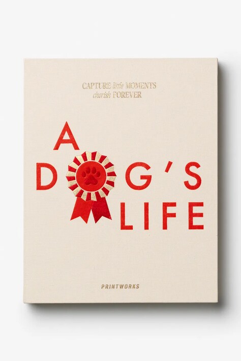 Printworks dziennik A Dog's Life 23,8 x 18,9 cm kolor multicolor PW00764