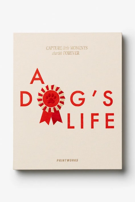 Printworks dziennik A Dog's Life 23,8 x 18,9 cm kolor multicolor PW00764