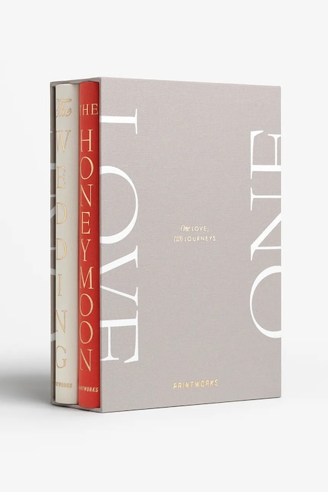 Printworks fotoksiążka Photo Book Wedding 28,7 x 20,2 cm 2-pack kolor multicolor PW00771