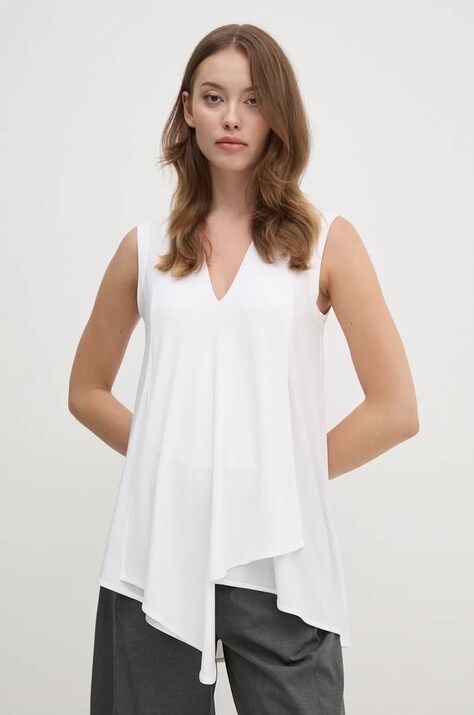 Joseph Ribkoff bluza femei, culoarea bej, neted, 161060