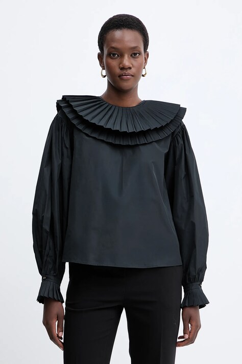 Μπλουζάκι Twinset χρώμα: μαύρο, 252TS2112