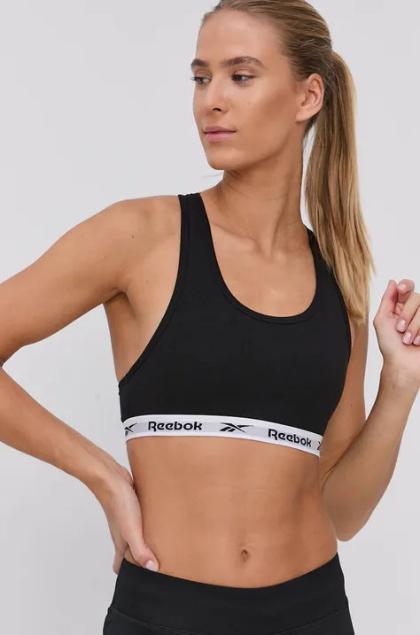 Grudnjak Reebok boja: crna