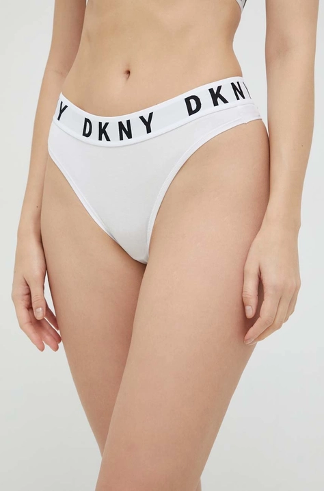 Dkny tanga culoarea alb