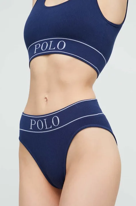 Spodnjice Polo Ralph Lauren mornarsko modra barva