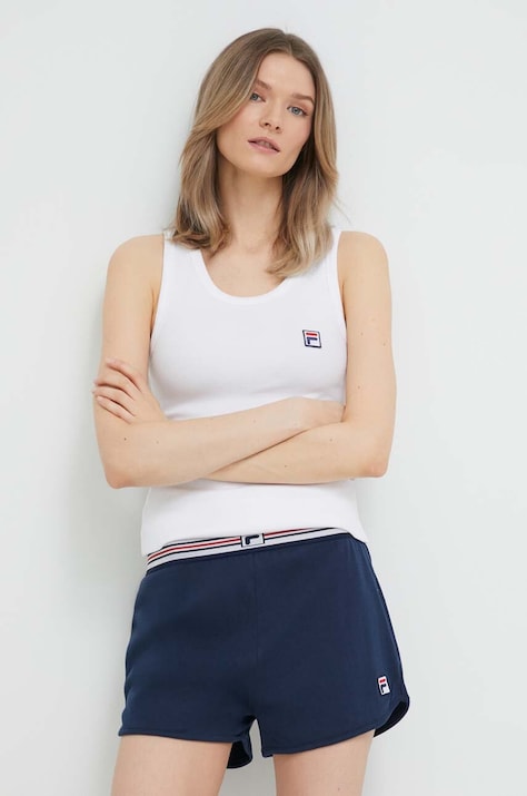 Fila pijama femei, culoarea alb