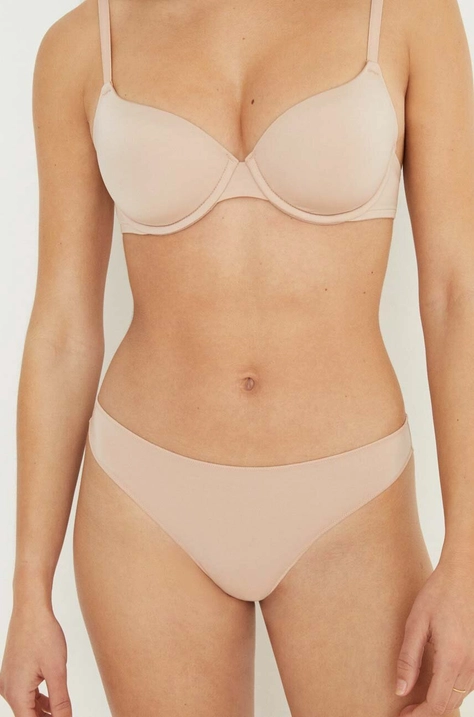 Tanga women'secret béžová barva