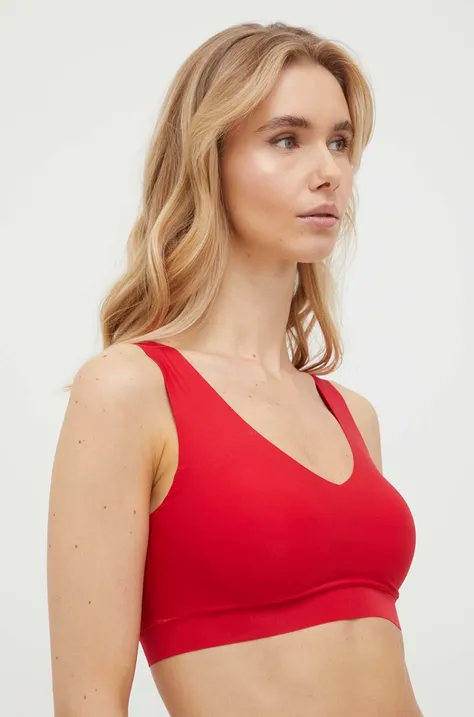 Grudnjak Chantelle boja: crvena, glatki model