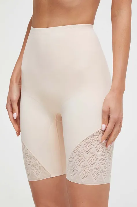 Tvarujúce šortky Chantelle SOFT STRETCH dámske, béžová farba