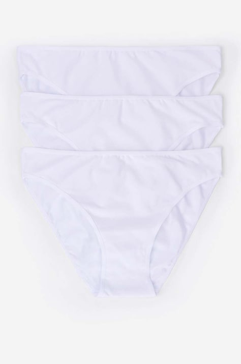 Kalhotky women'secret 3-pack bílá barva, 7682948.99