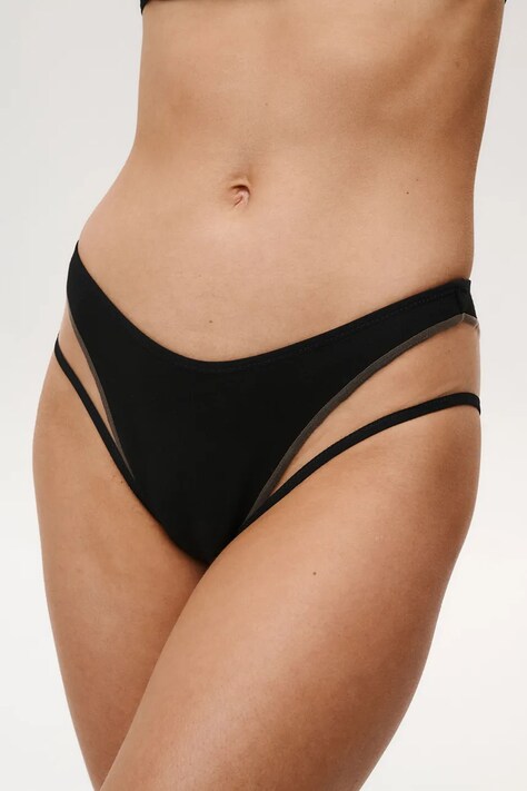 Nohavičky Undress Code Fantasie Panties čierna farba, priesvitné