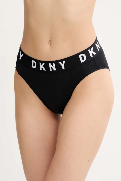 Σλιπ Dkny χρώμα: μαύρο, DK8505