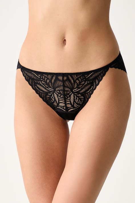DKNY Figi damskie koronkowe czarne DK8552