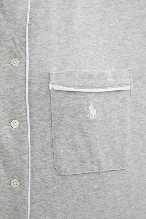Polo Ralph Lauren роздільна піжама жіноча з бавовною — AA00-BID1B7, сірий — фото 6