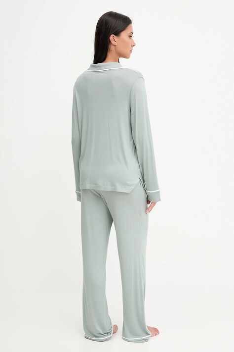 DKNY роздільна піжама жіноча віскозна — AA00-BID1ED, зелений — фото 4