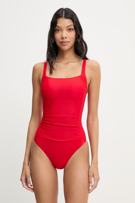 Aqua Speed strój kąpielowy jednoczęściowy damski czerwony VERA