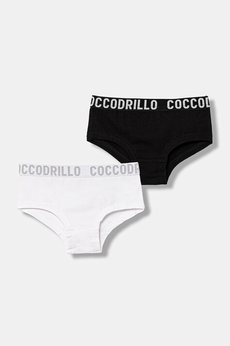 Coccodrillo slipy dziecięce 2-pack kolor biały BASIC UNDERWEAR