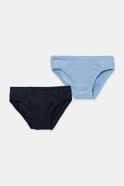 Coccodrillo slip din bumbac pentru copii 2-pack BASIC UNDERWEAR