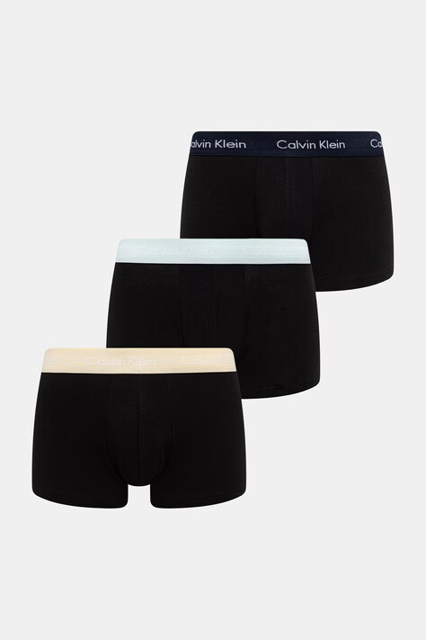 Calvin Klein Underwear μποξεράκι ανδρικό βαμβακερό με ελαστάν 3-pack πολύχρωμο 0000U2664G