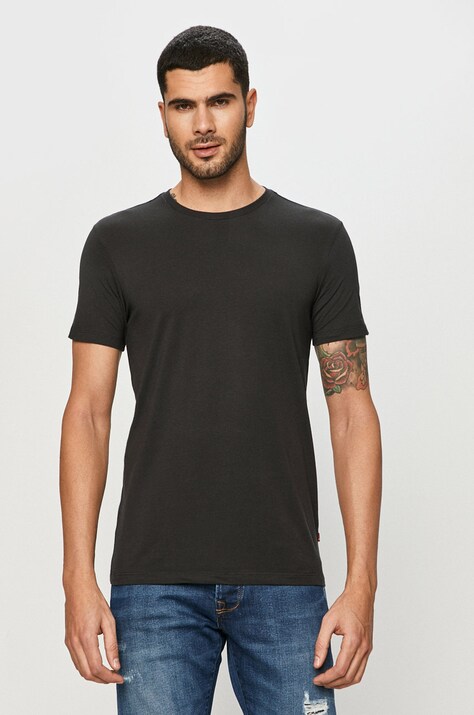 Levi's - T-shirt Premium (2-pack) 37152.0003-jetblack