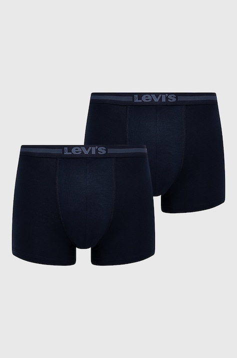 Levi's boxeri bărbați, culoarea bleumarin 37149.0633-navy
