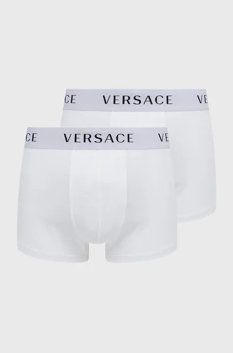 Боксерки Versace (2-pack) мъжки в бяло AU04020