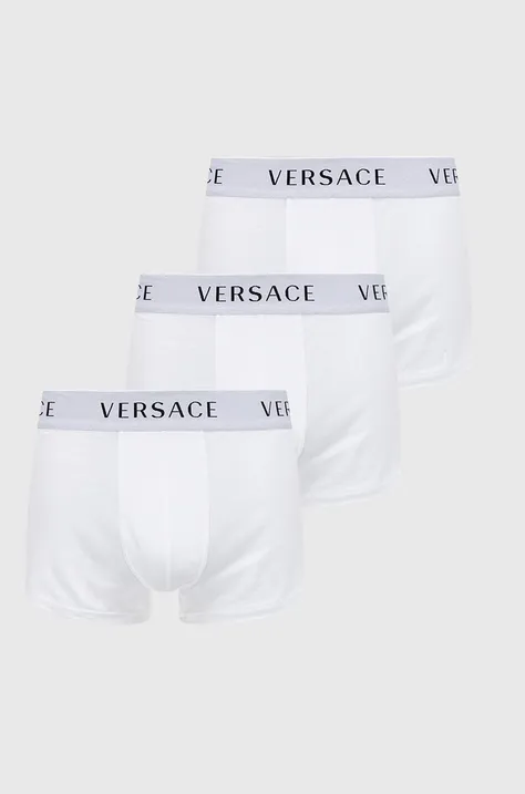 Versace bokserki (3-pack) męskie kolor biały