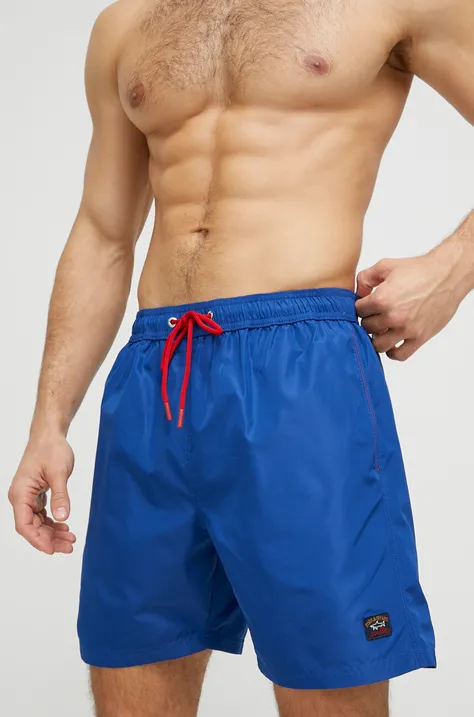 Kopalne kratke hlače Paul&Shark mornarsko modra barva