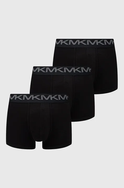 Michael Kors bokserki (3-pack) męskie kolor czarny 6BR1T10033