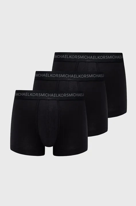 MICHAEL Michael Kors bokserki 6BR1T10773 (3-pack) męskie kolor czarny