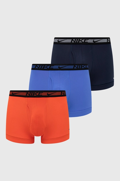 Nike bokserki (3-pack) męskie kolor czerwony