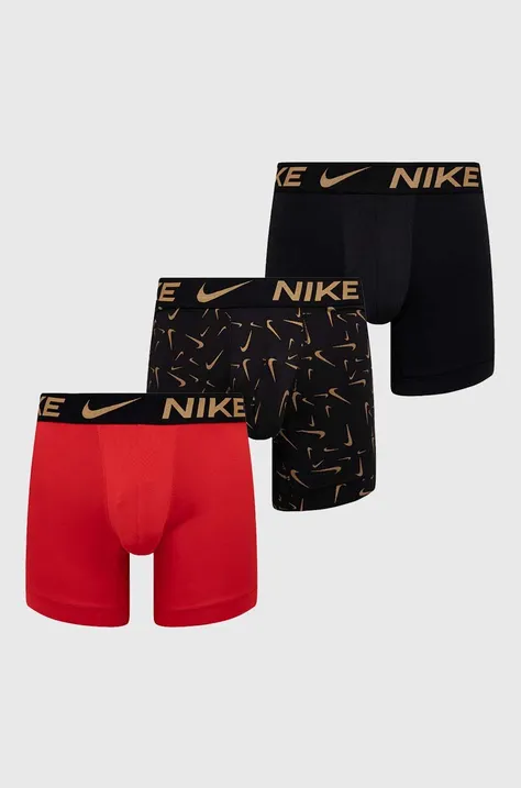 Μποξεράκια Nike 3-pack χρώμα: μαύρο