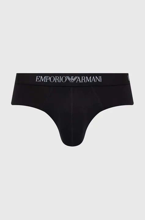 Βαμβακερό σλιπ Emporio Armani Underwear 3-pack