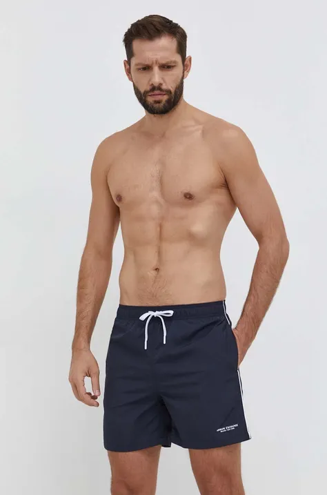 Kratke hlače za kupanje Armani Exchange boja: tamno plava, 953035 CC630 NOS