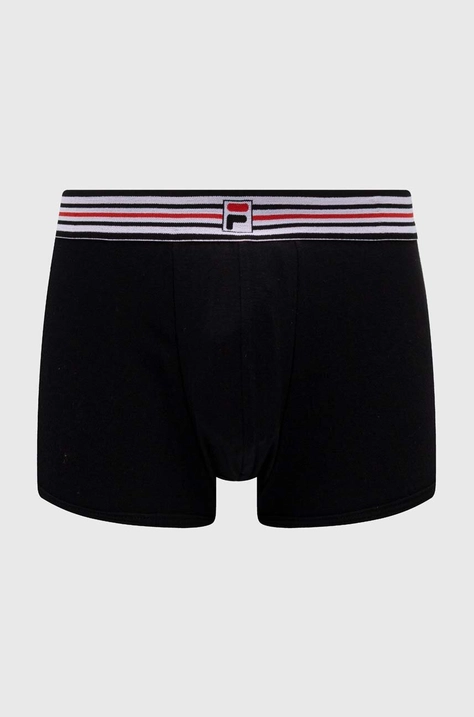 Fila boxeralsó fekete, férfi